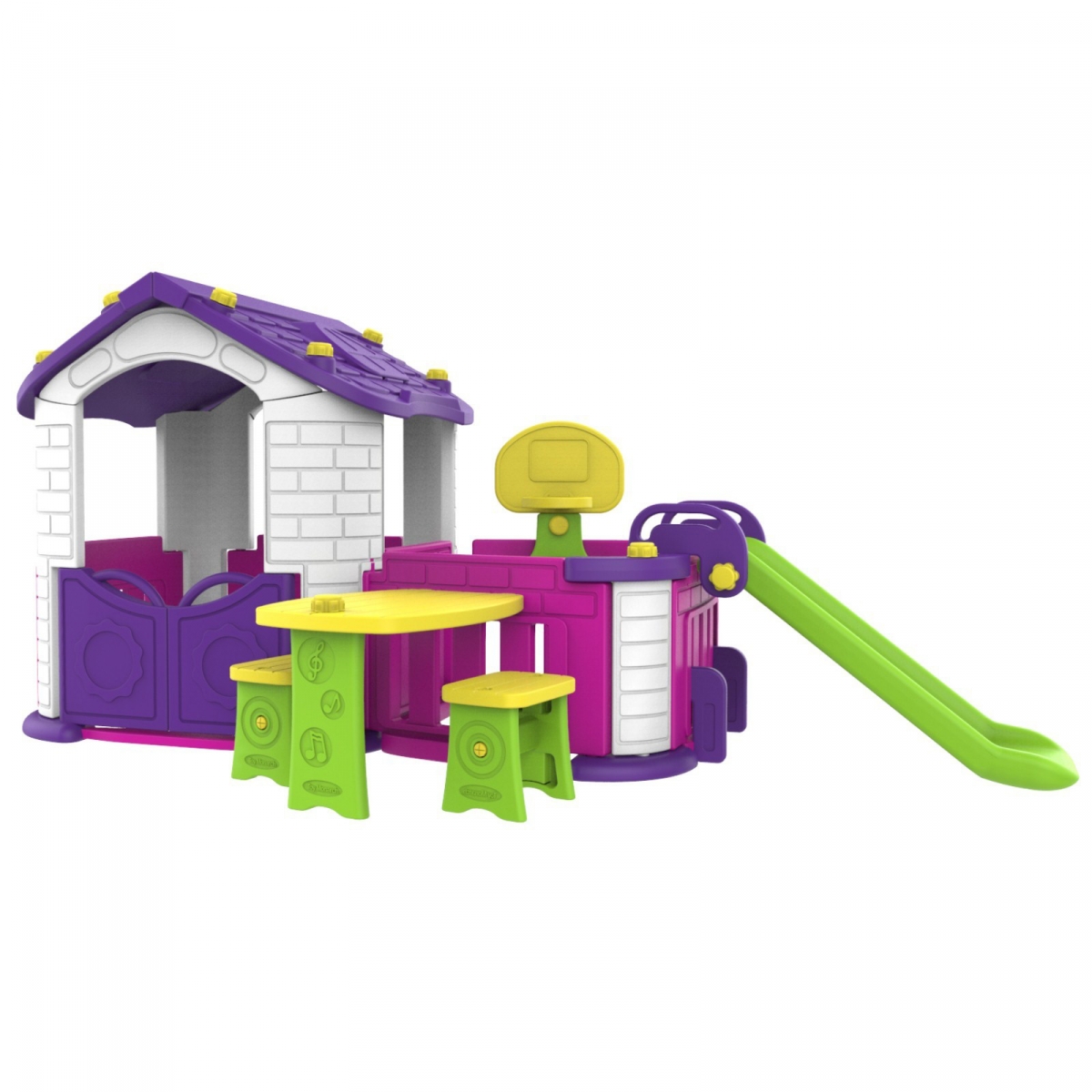 Фото Игровой комплекс Toy Monarch Дом-2 CHD-356 - фиолетовый