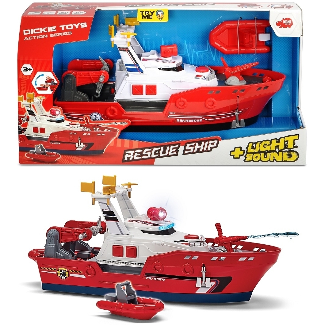 Фото Спасательное судно с водой Dickie Rescue Ship