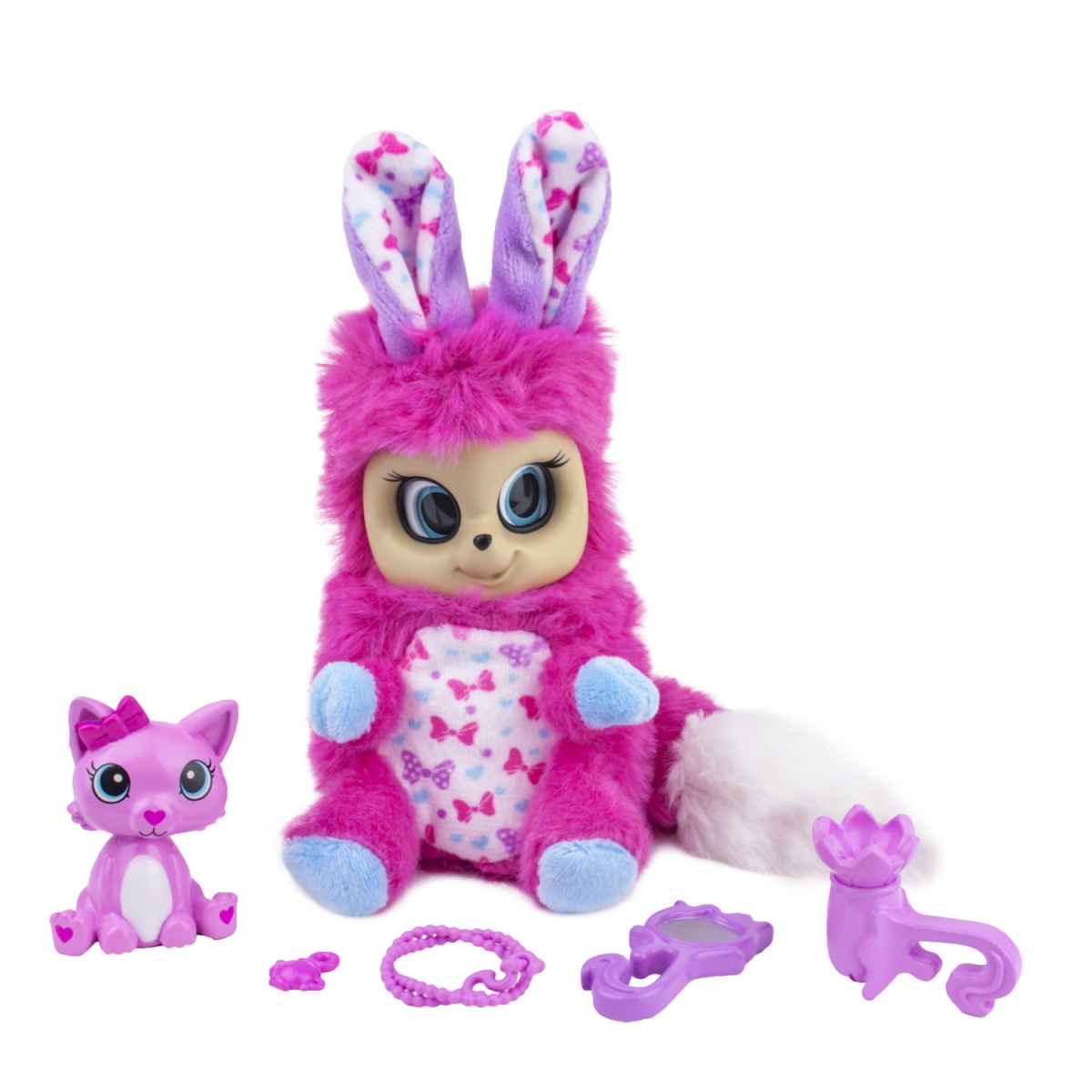 Фото Интерактивная игрушка Bush Baby Пушастик Иви с питомцем