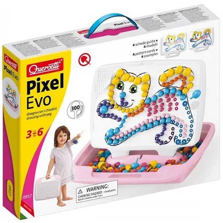 Фото Мозаика Quercetti Pixel Evo для девочек - 300 деталей