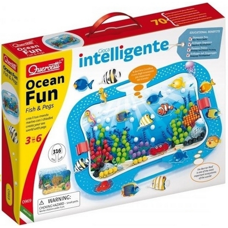Фото Мозаика Quercetti Ocean fun - 316 деталей