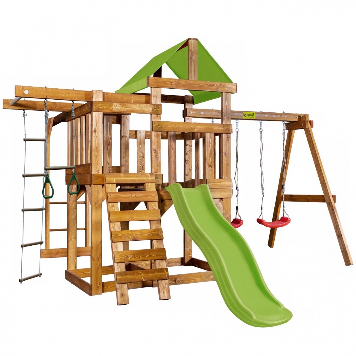 Фото Детская игровая площадка Babygarden Play 7 - светло-зеленый