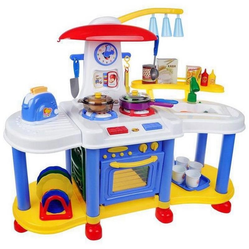 Фото Кухня интерактивная Abtoys Помогаю маме (с набором аксессуаров)