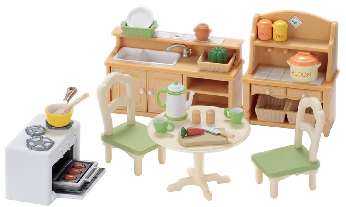 Фото Игровой набор Sylvanian Families Кухня в коттедже