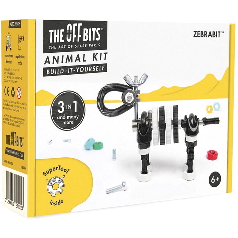 Фото Игрушка-конструктор The Offbits Zebrabit