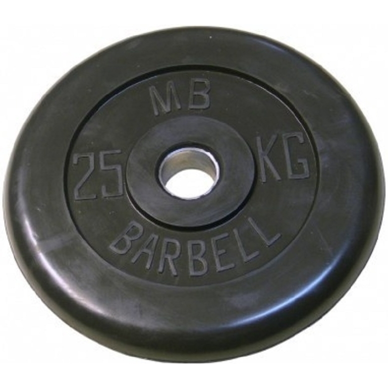 Фото Диск обрезиненный MB Barbell Plt - 25 кг