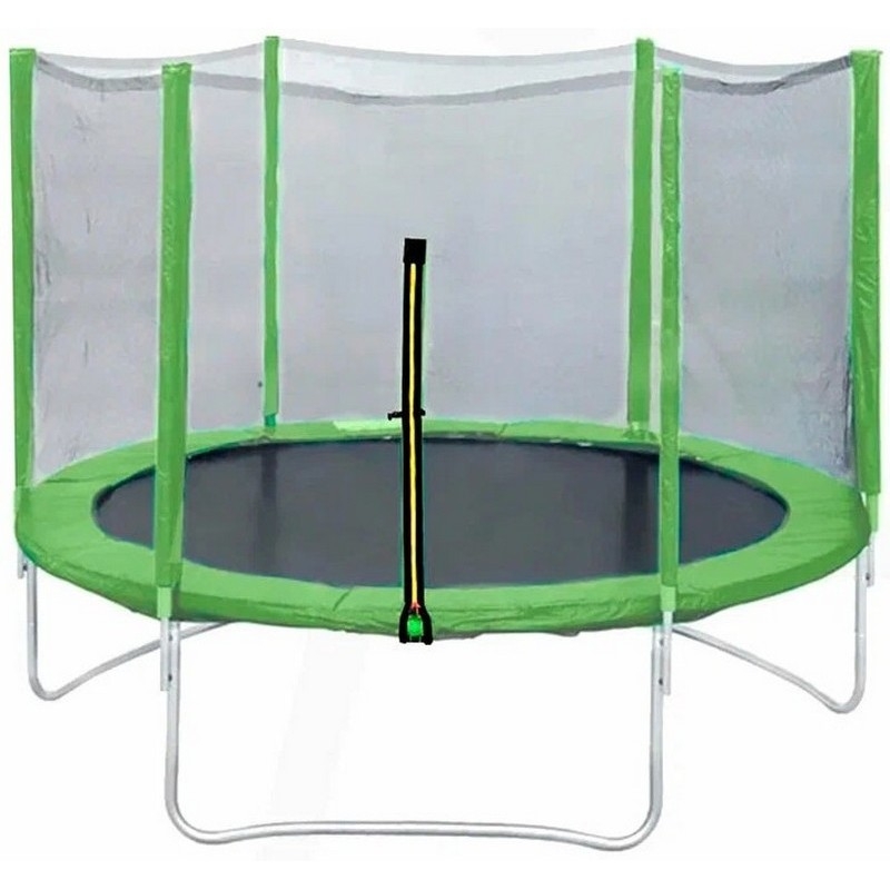 Фото Батут с внешней защитной сеткой DFC Trampoline Fitness 6 футов - 183 см (светло-зеленый)