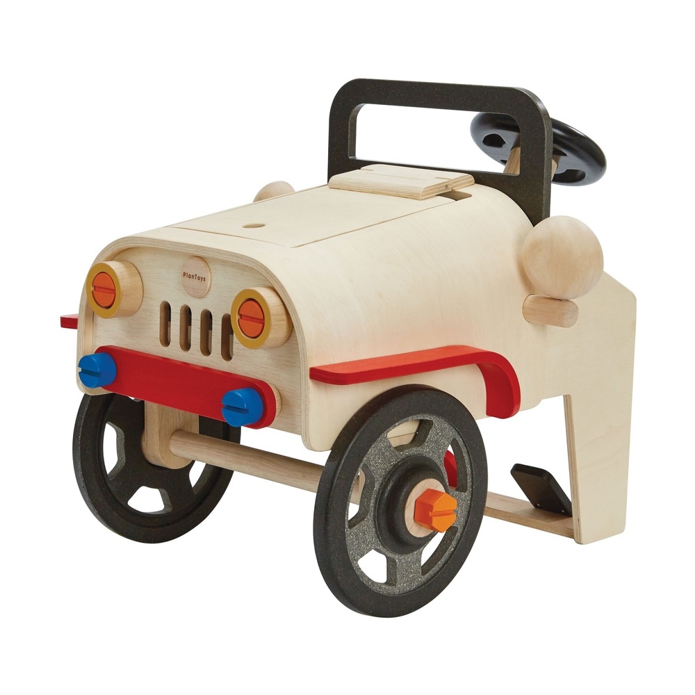 Фото Игровой набор Plan Toys Машинка в автомастерской