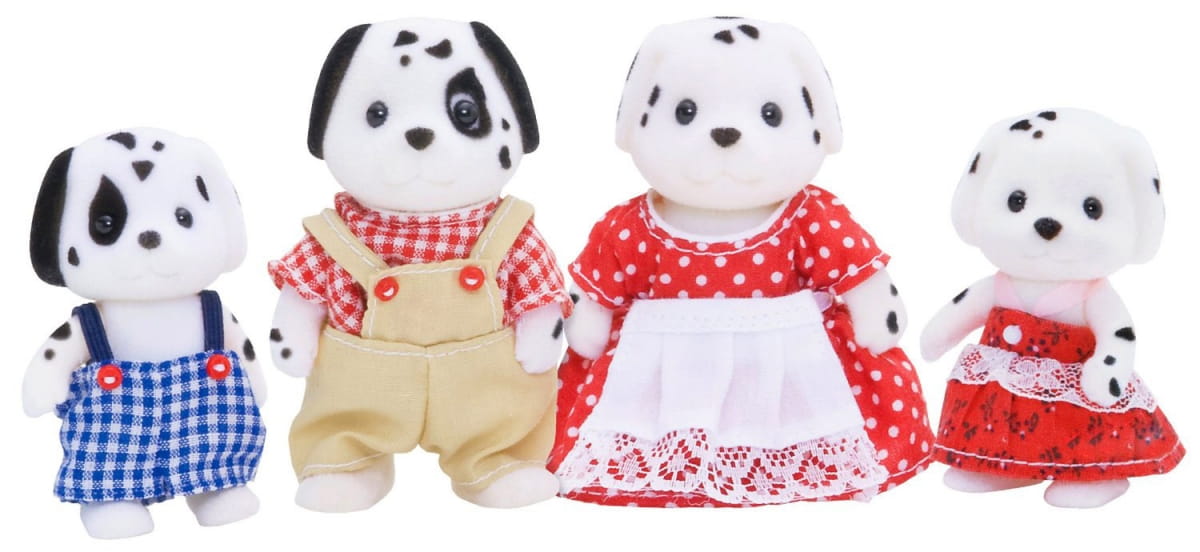 Фото Игровой набор Sylvanian Families Семья далматинцев