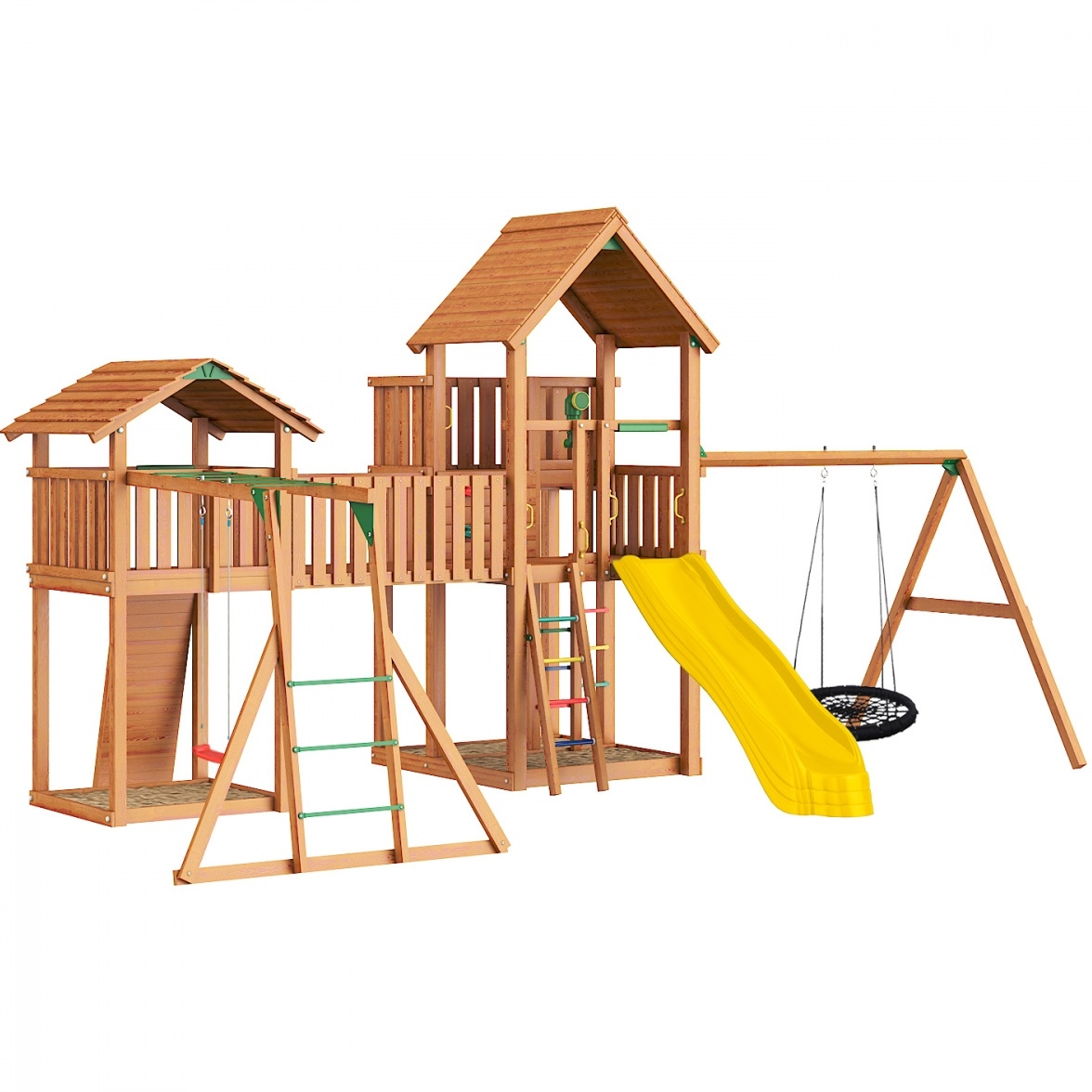 Фото Игровой комплекс New Sunrise Jungle Palace Делюкс JB11