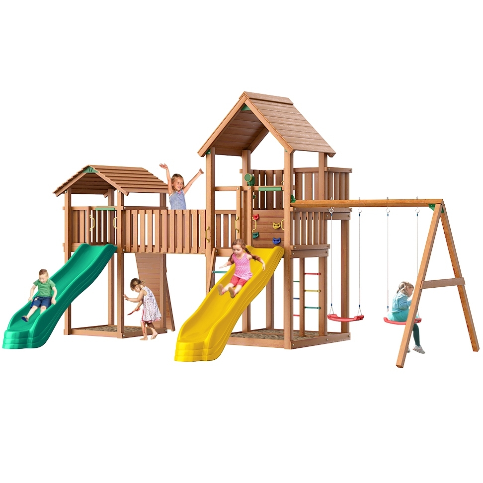 Фото Игровой комплекс New Sunrise Jungle Palace Делюкс JB4