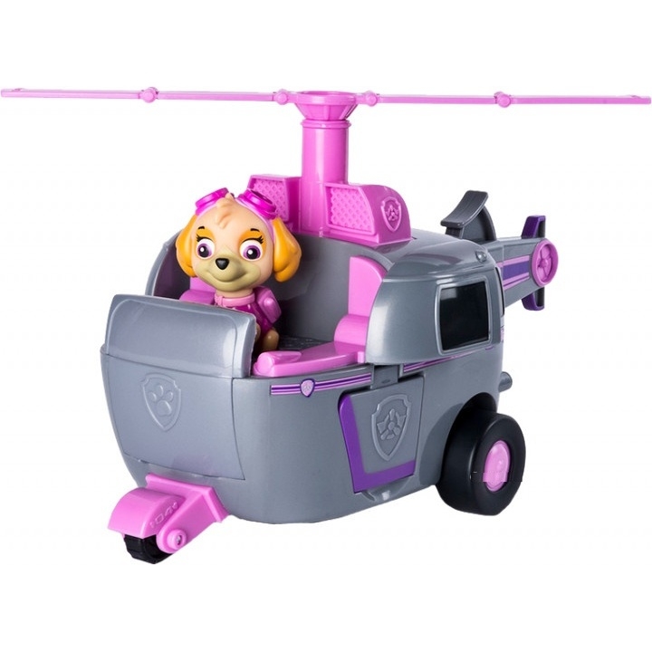 Фото Игровой набор Paw Patrol Щенячий патруль Машина спасателей - Скай (со звуком и светом)