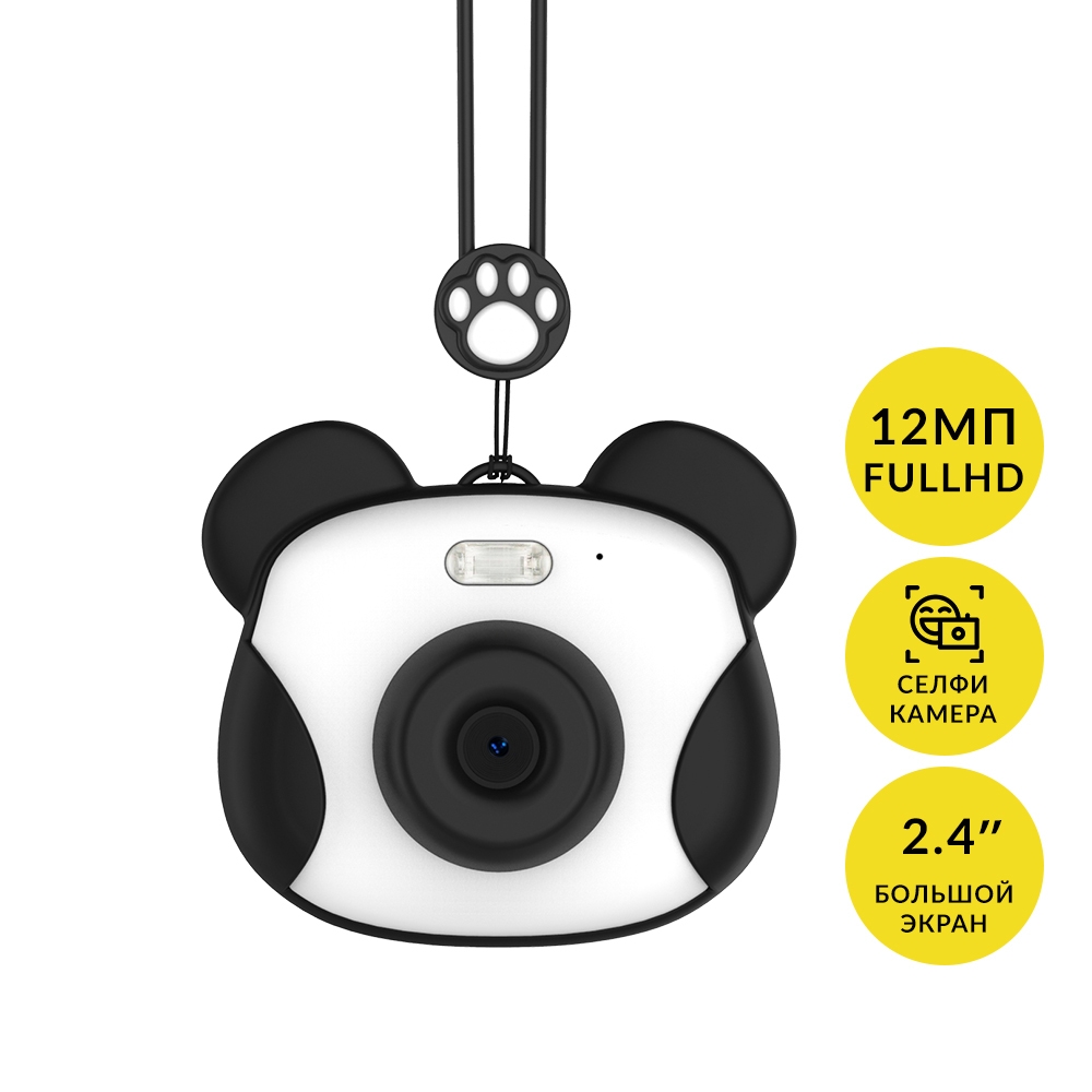 Фото Детский фотоаппарат Lumicam DK02 Black (Lumicube)