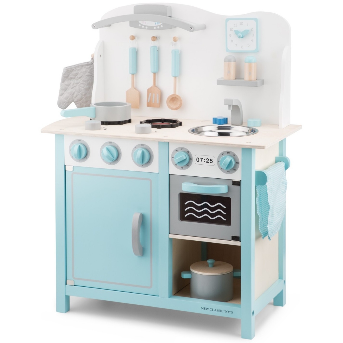 Фото Детская кухня New Classic Toys Bon Appetit Deluxe - голубой