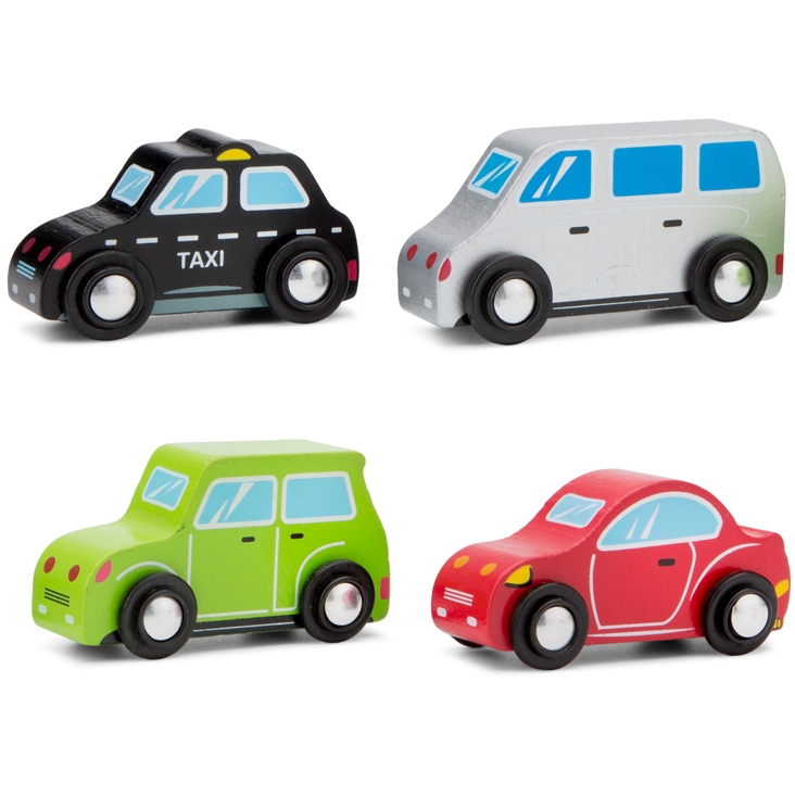 Фото Набор машинок New Classic Toys - 4 штуки