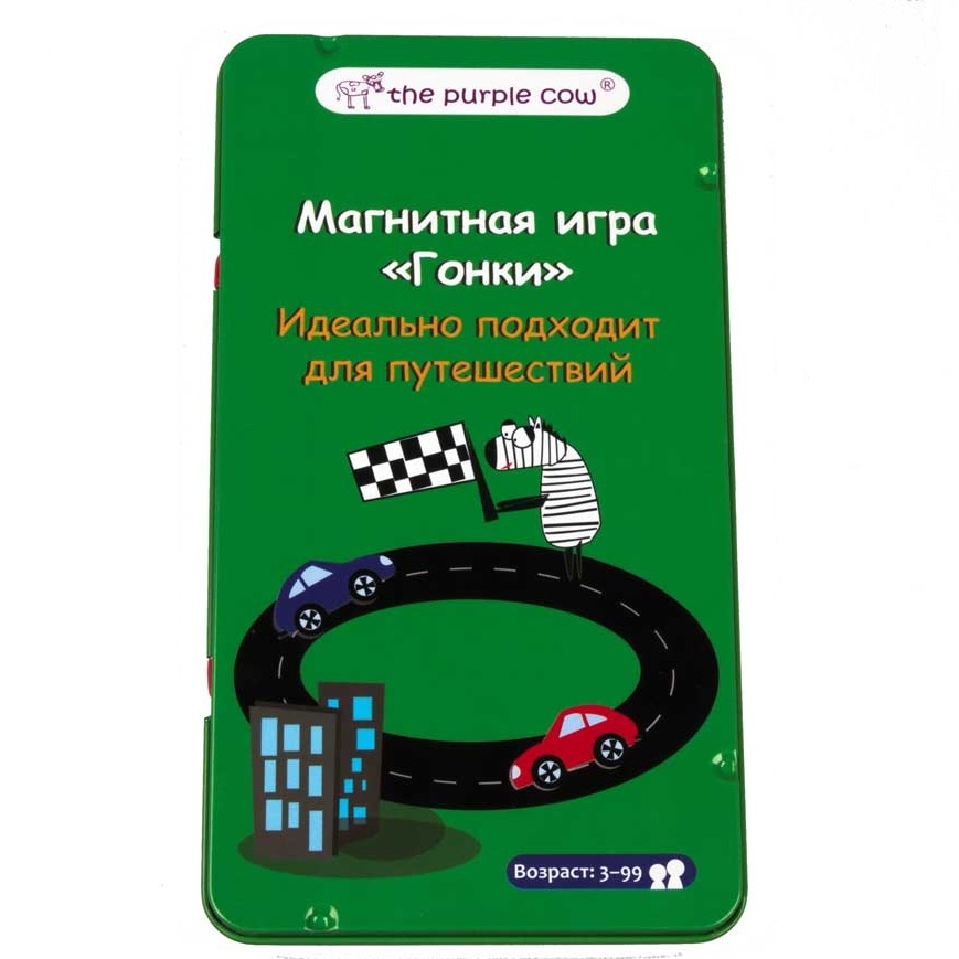 Фото Магнитная игра The Purple cow Гонки