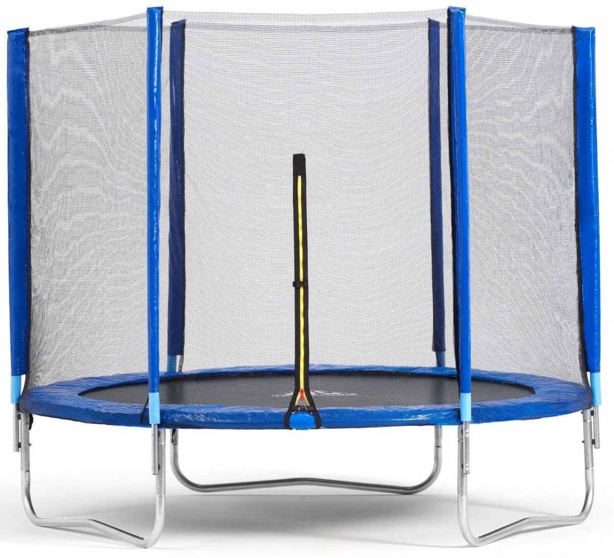 Фото Батут с внешней защитной сеткой DFC Trampoline Fitness 14 футов - 427 см (синий)