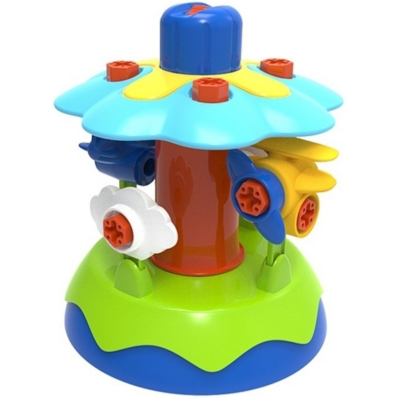 Фото Конструктор Edu-Toys Карусель - 44 детали