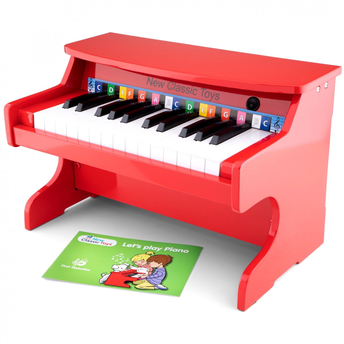Фото Электронное пианино New Classic Toys - красное