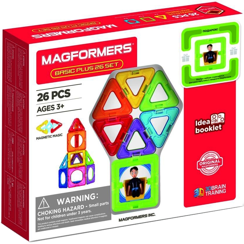    Magformers Basic Plus 26 Set - 