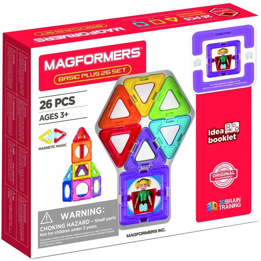    Magformers Basic Plus 26 Set - 