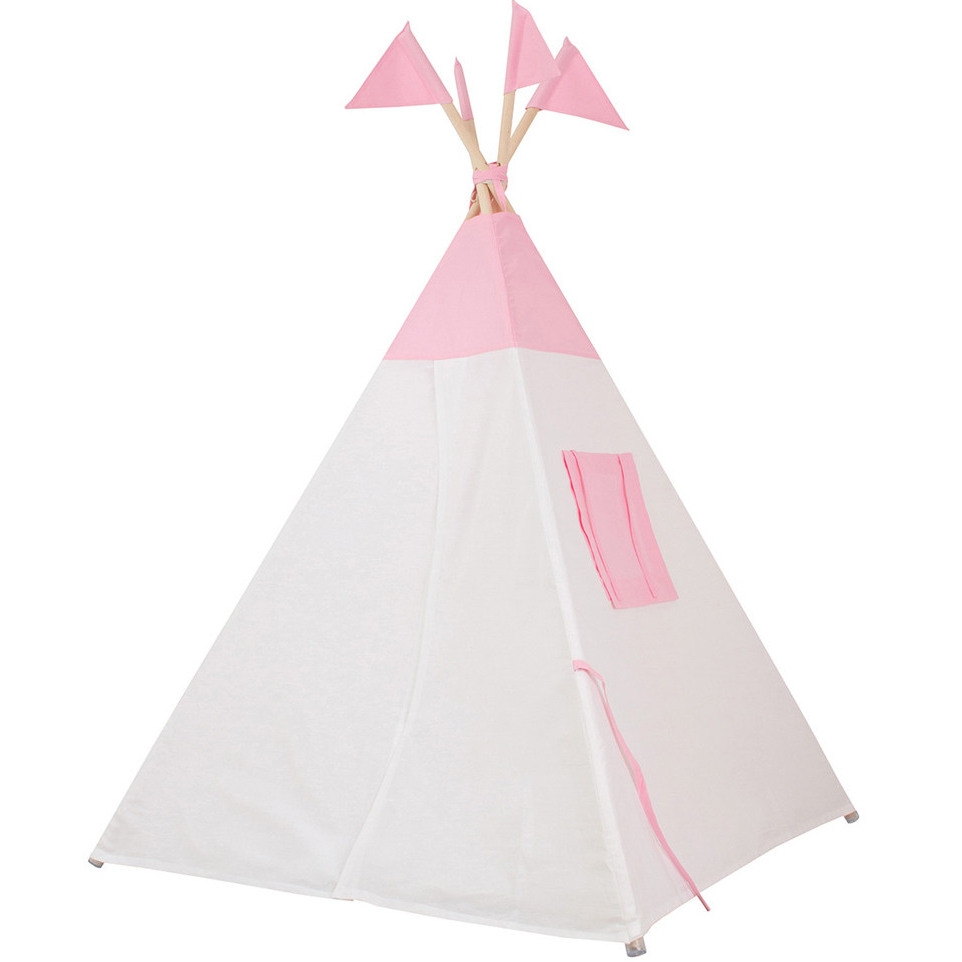 Фото Детская палатка VamVigvam Большой вигвам Simple Pink