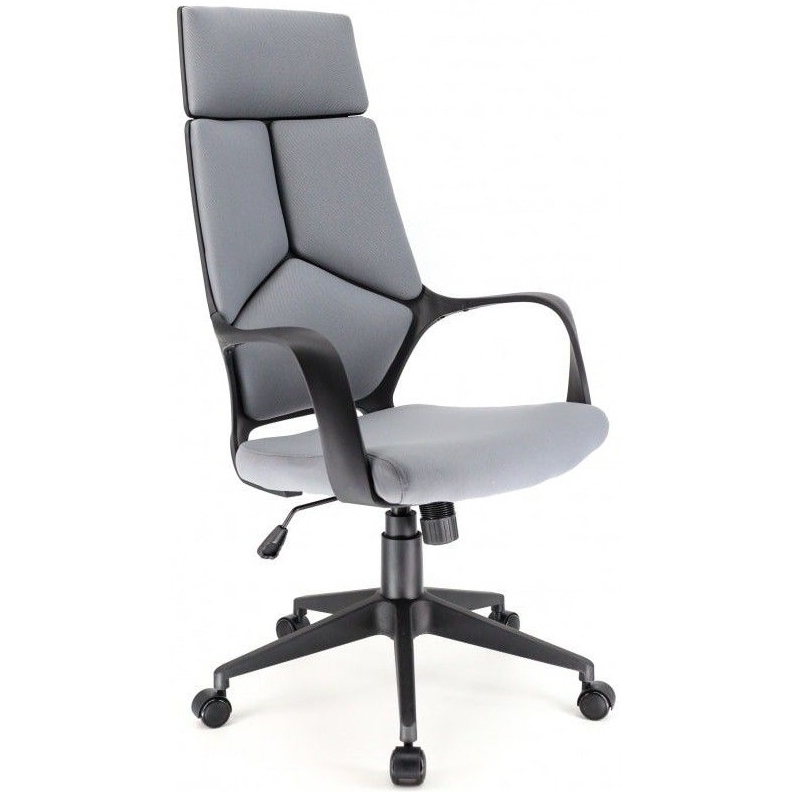 Фото Кресло офисное Everprof Trio Black TM ткань - серое