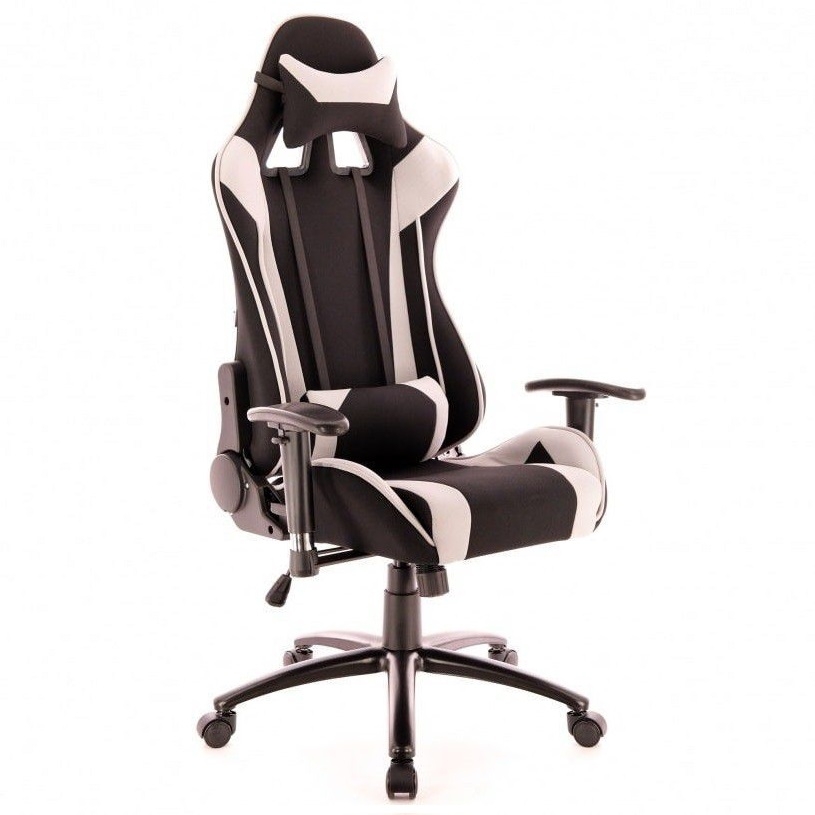 Фото Кресло геймерское Everprof Lotus S4 ткань - черно-серое