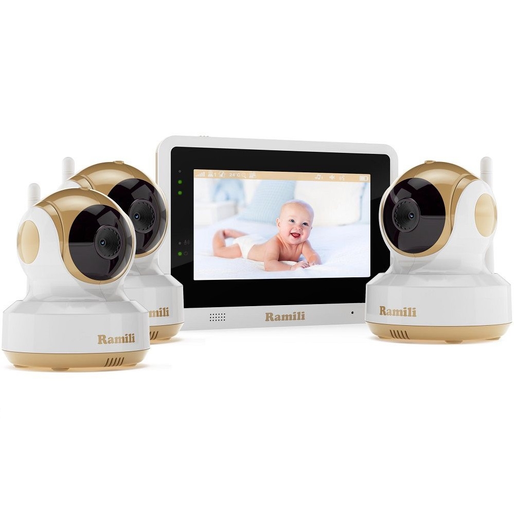 Фото Видеоняня с тремя камерами Ramili Baby RV1500X3