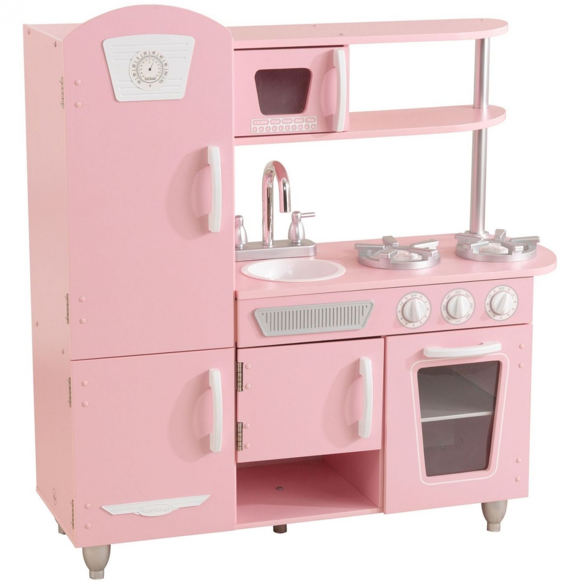 Фото Детская кухня KidKraft Винтаж - розовый с белым