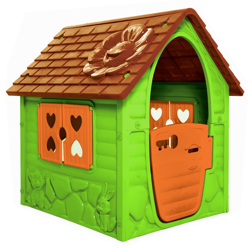 Фото Игровой домик Macyszyn - зелено-коричневый (106х90х96 см)