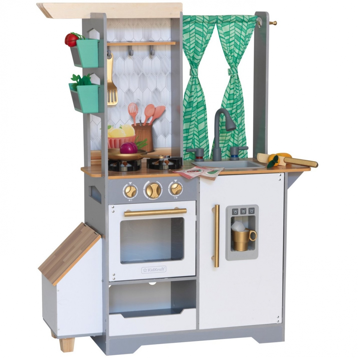 Фото Детская интерактивная кухня KidKraft Садовая терраса