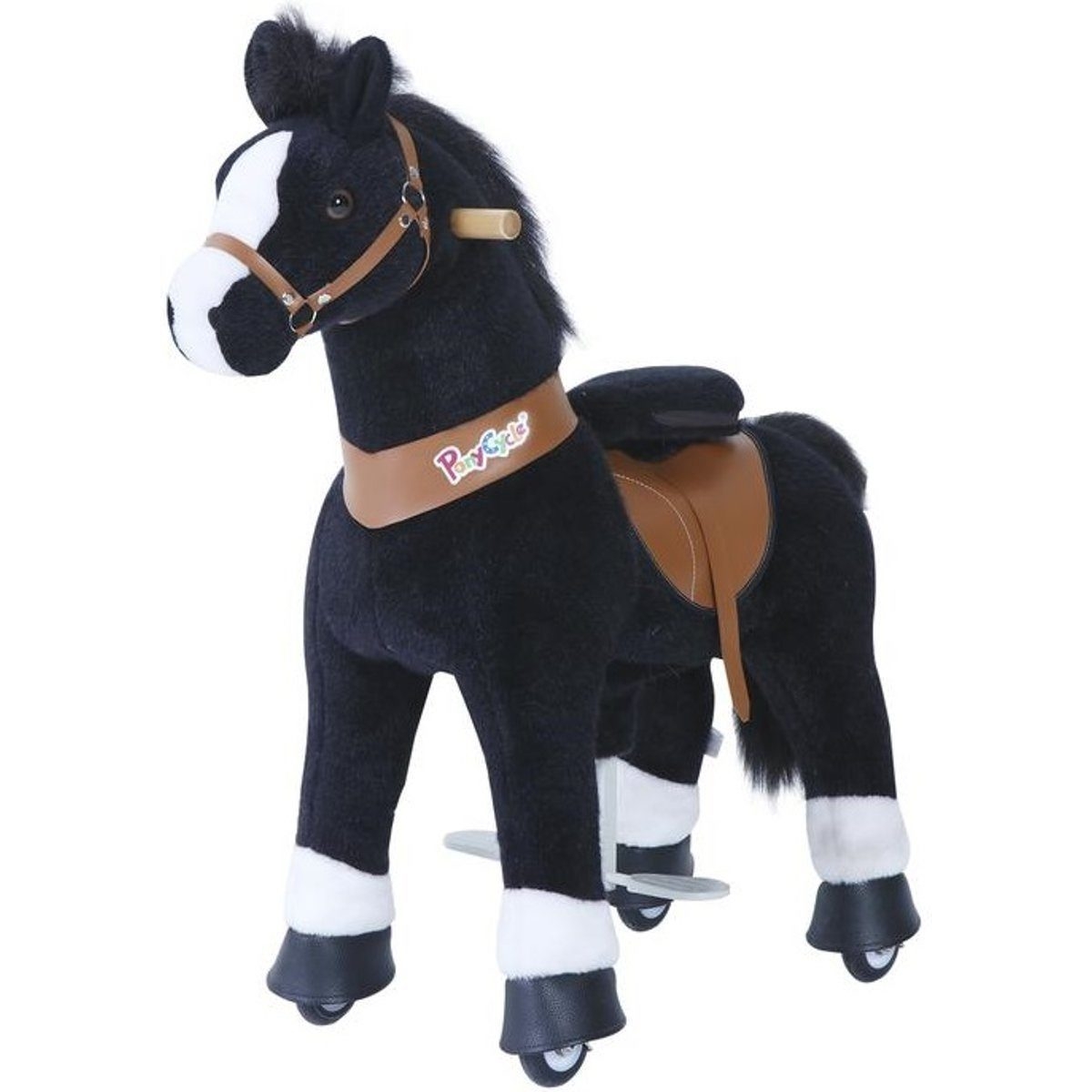 Фото Поницикл Ponycycle Small Лошадка черная озвученная
