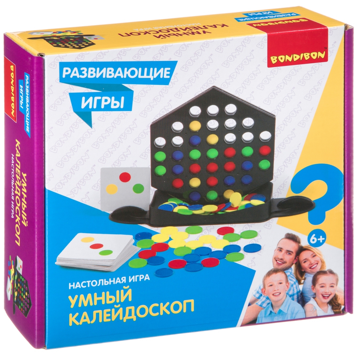 Фото Настольная игра Bondibon Умный калейдоскоп