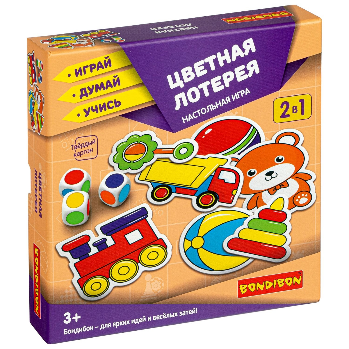 Фото Настольная игра Bondibon Цветная лотерея