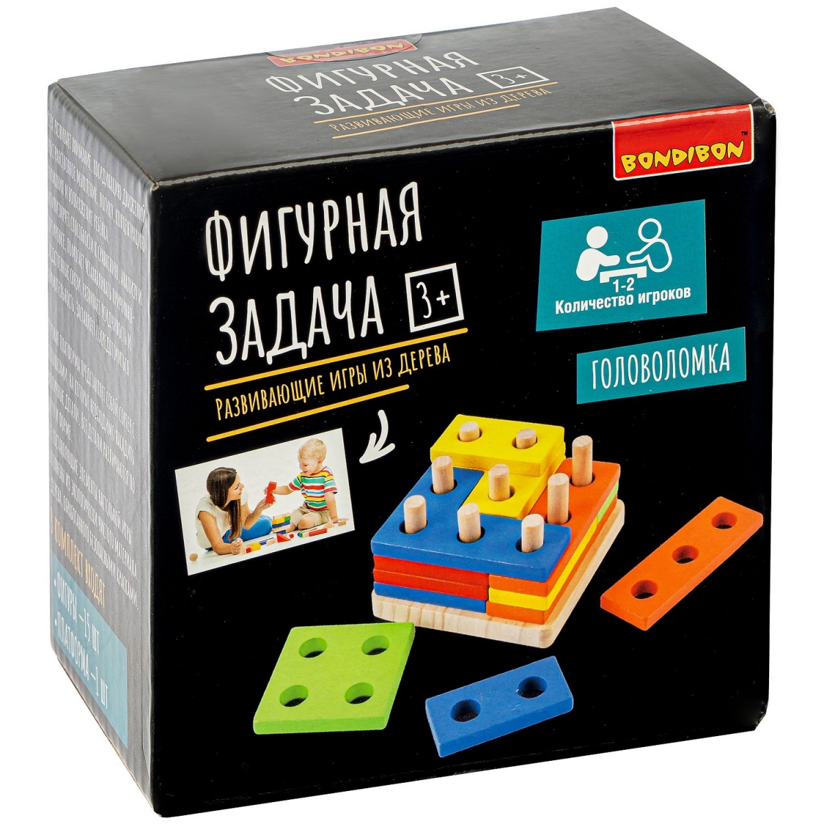 Фото Настольная игра Bondibon Фигурная задача