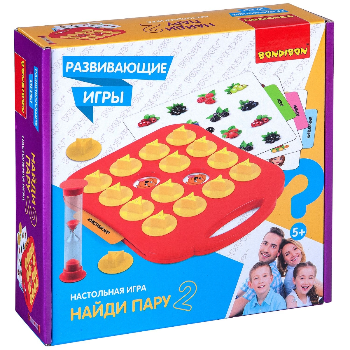 Фото Настольная игра Bondibon Найди пару 2