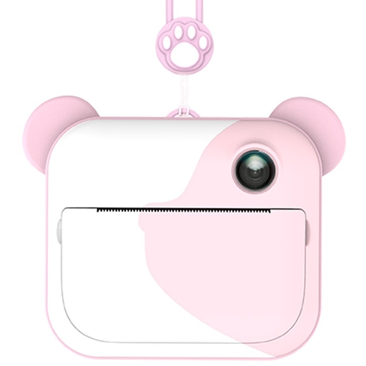 Фото Детский фотоаппарат моментальной печати Printy Lumicam DK04 Pink (Lumicube)