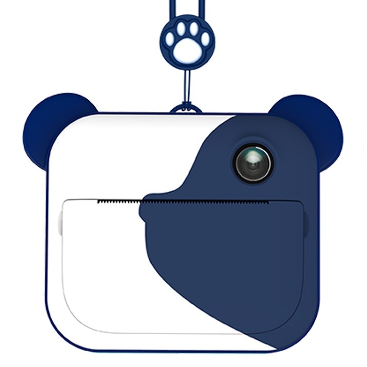 Фото Детский фотоаппарат моментальной печати Printy Lumicam DK04 Blue (Lumicube)
