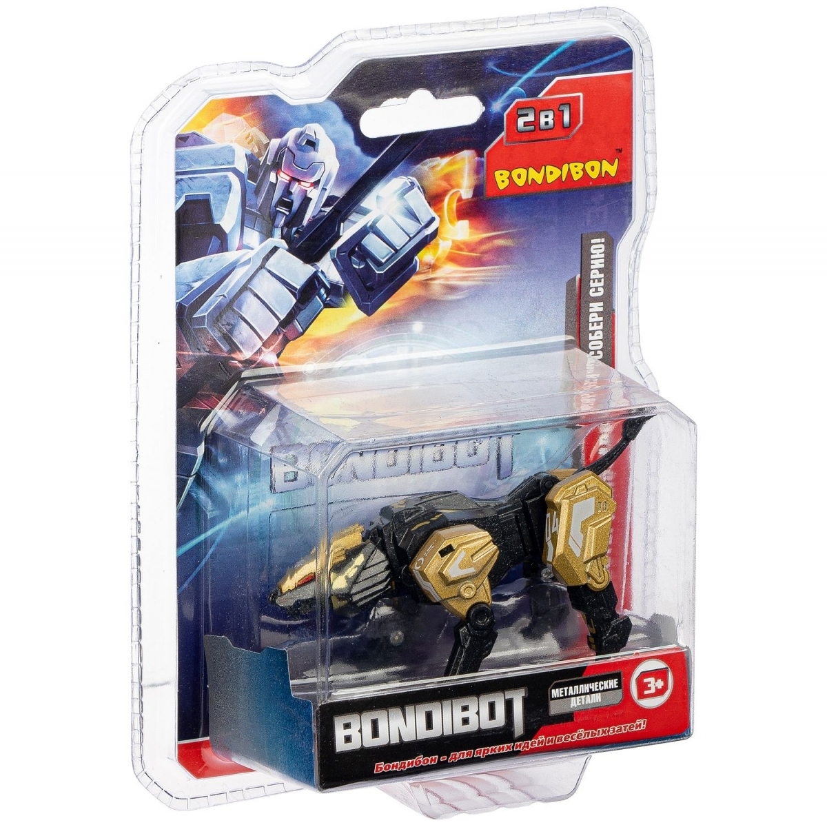 Фото Трансформер Bondibon Bondibot - Робот-лев