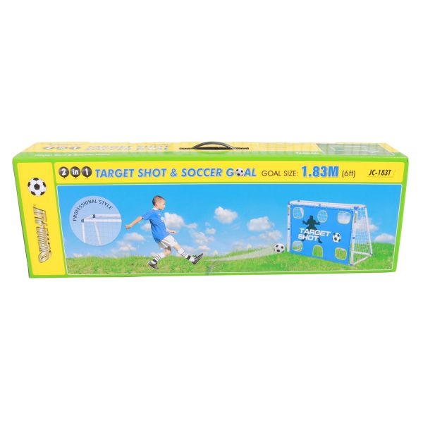 Фото Футбольные ворота DFC GOAL183T 2 в 1 - 6 футов