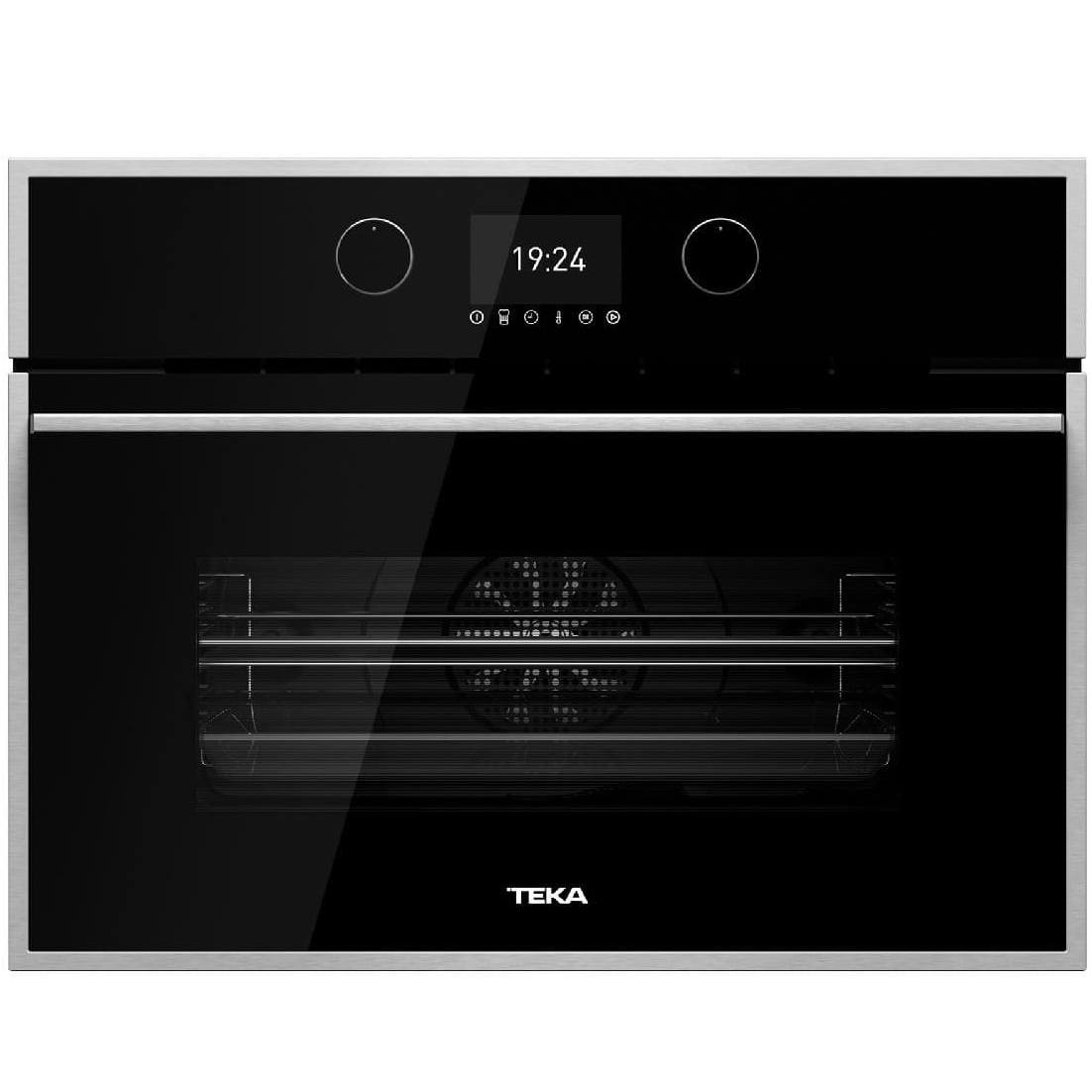 Фото Духовой шкаф Teka HLC 847 C BLACK-SS компактный