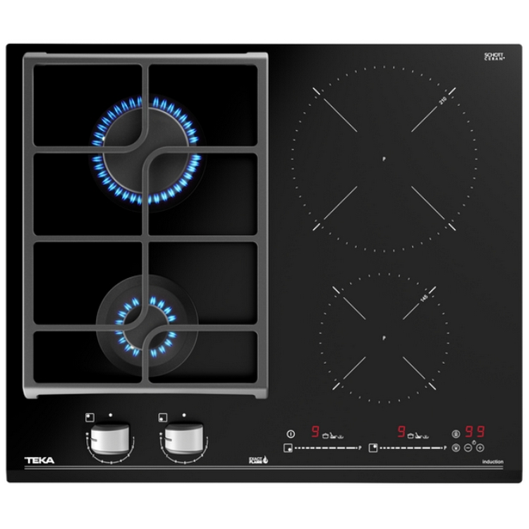 Фото Комбинированная варочная панель Teka HYBRID JZC 64322 ABN BLACK