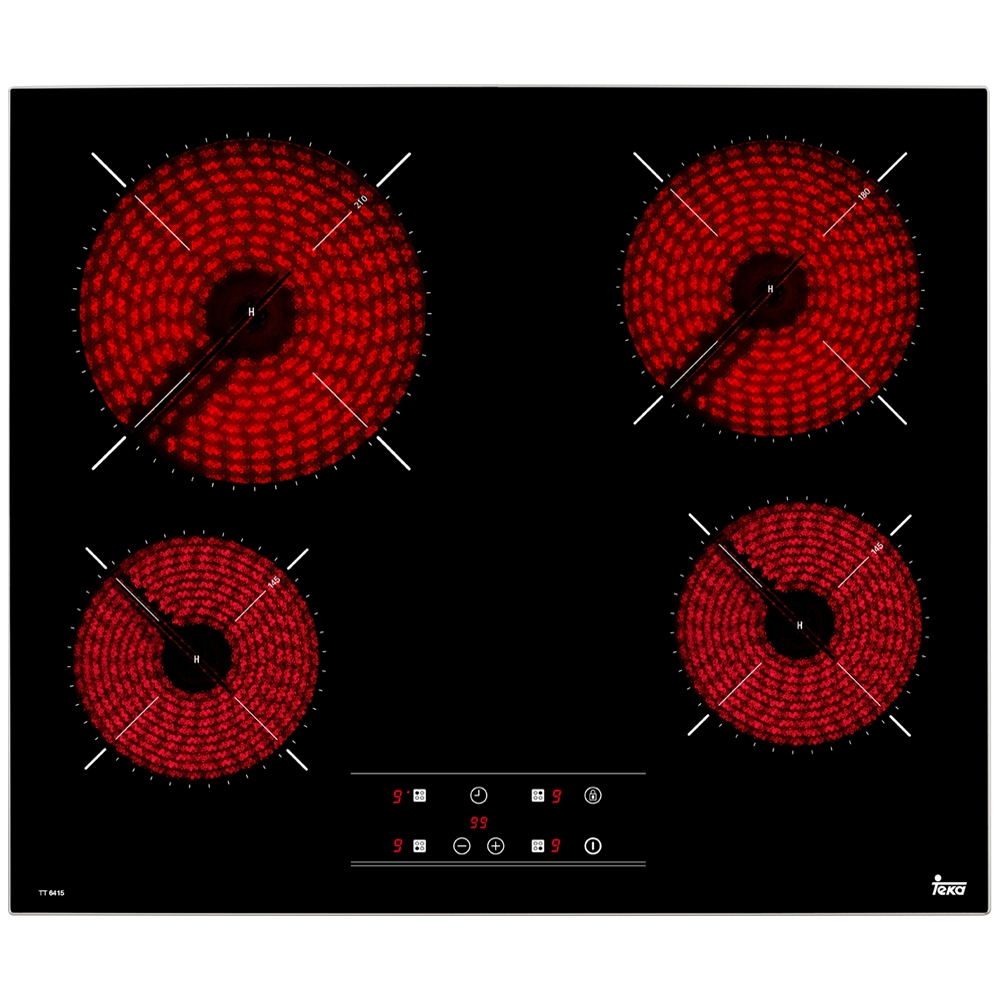Фото Электрическая варочная панель Teka TT 6415 BLACK