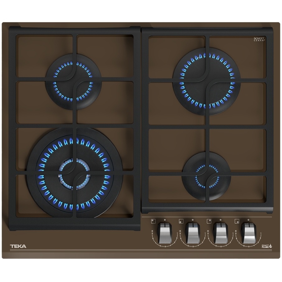 Фото Газовая варочная панель Teka GZC 64320 XBN LONDON BRICK BROWN