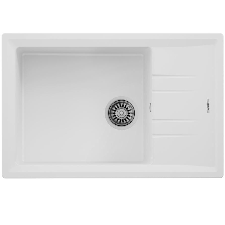 Фото Мойка из тегранита Teka Maestro Stone 60 S-TG 1B 1D белый