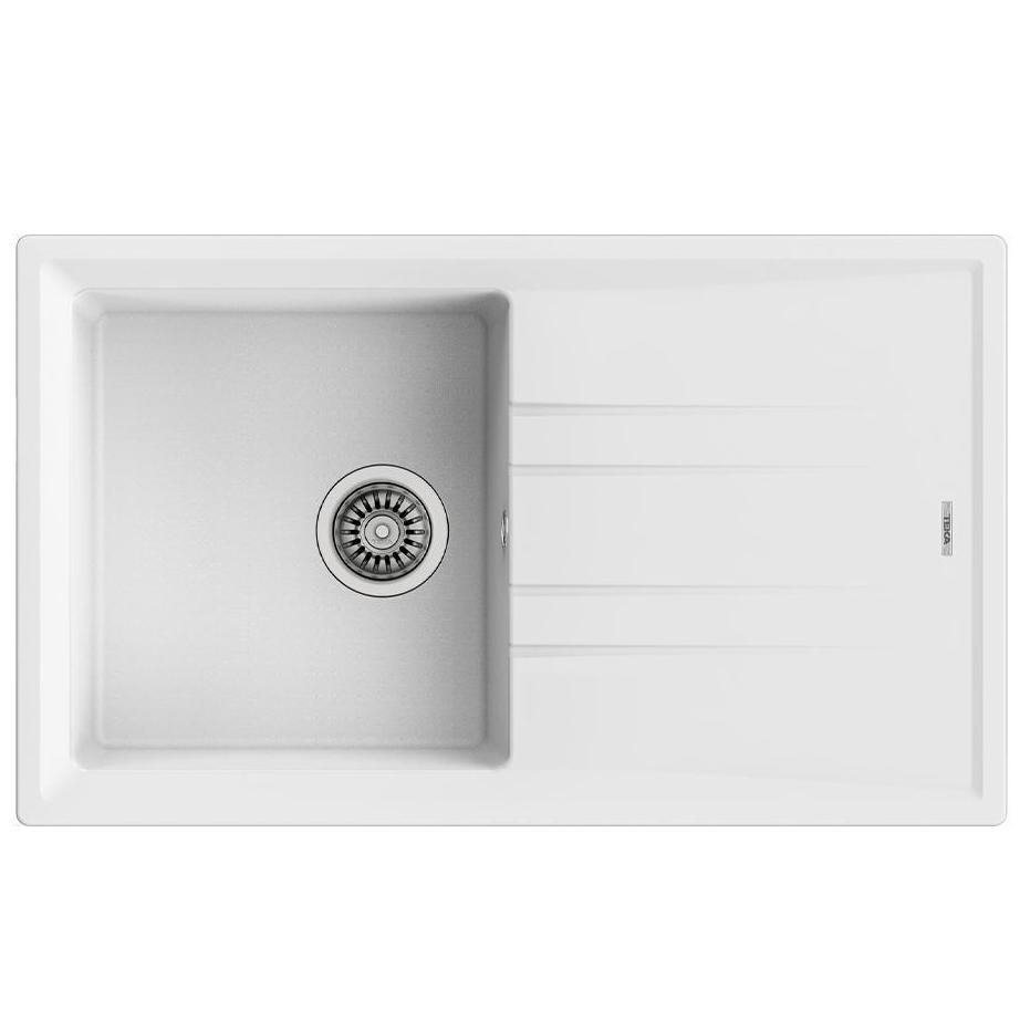 Фото Мойка из тегранита Teka Maestro Stone 50 B-TG 1B 1D белый