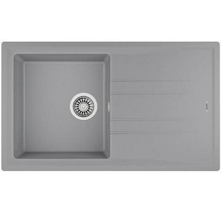 Фото Мойка из тегранита Teka Maestro Stone 50 B-TG 1B 1D серый металлик