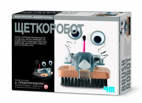 Фото Игровой набор 4M Щеткоробот