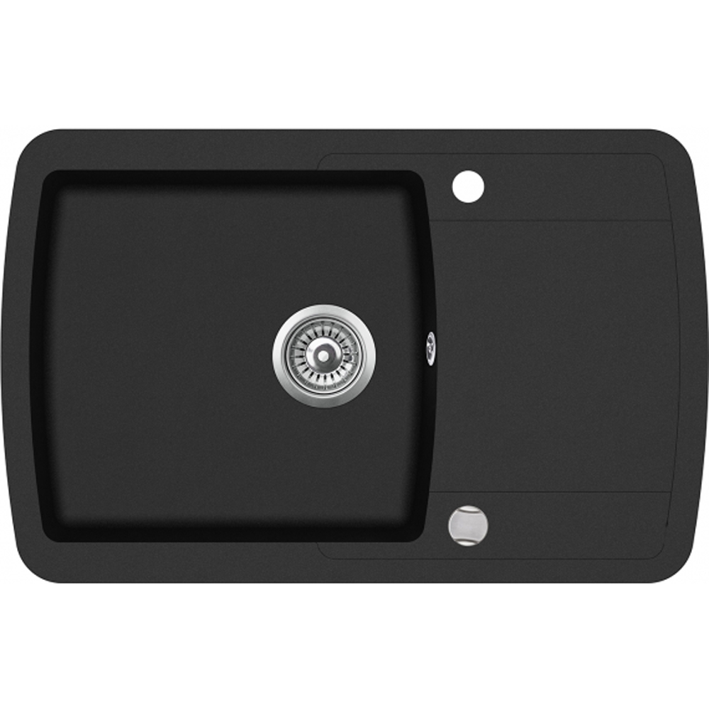 Фото Мойка из тегранита Teka Easy Liva 60 S-TQ 1B 1D черный металлик